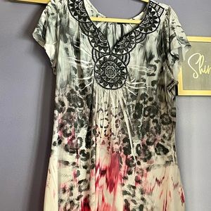 Apt.9 pink black leopard